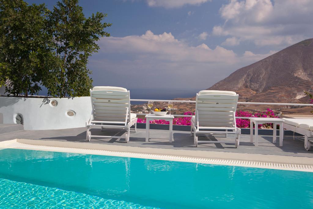White Cave Private Villa Pýrgos Zimmer foto